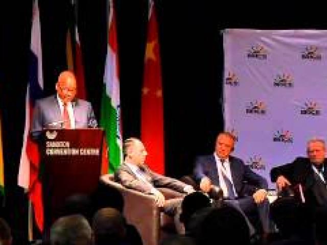President Jacob Zuma addresses BRICS Business Council Meeting