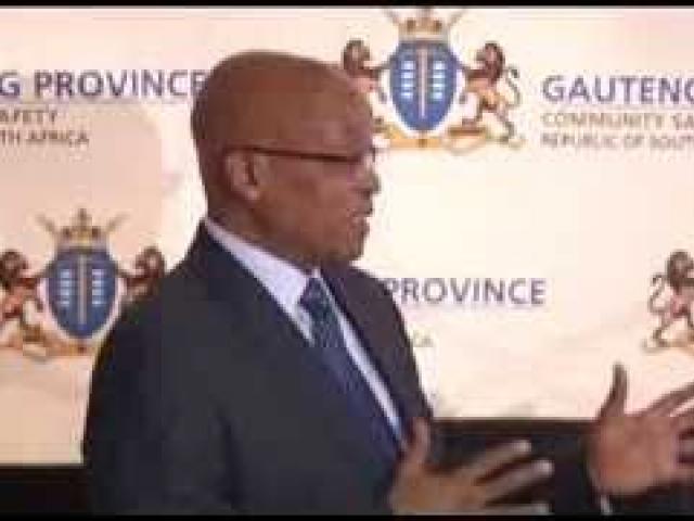 President Jacob Zuma visits Ikhaya Lethemba Centre 