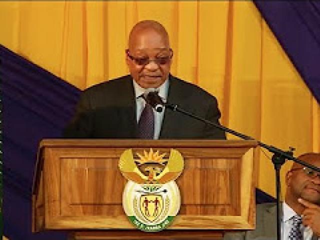 President Jacob Zuma addresses University of Fort Hare Centenary celebrations