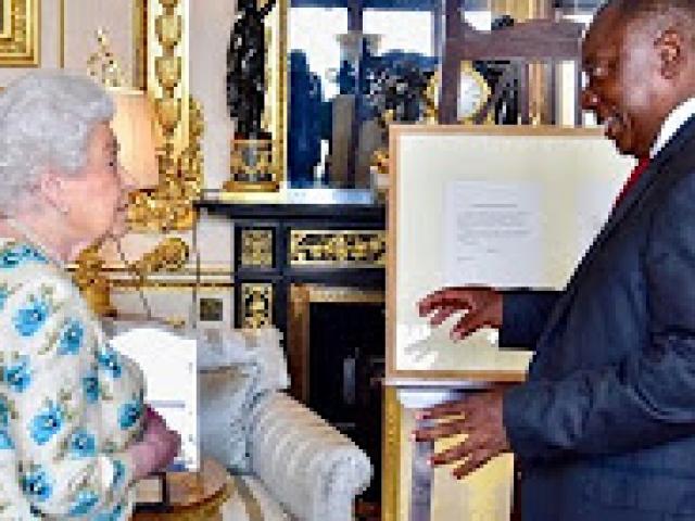 President Cyril Ramaphosa meets The Queen and the Prime Minister of UK ahead of Commonwealth Meeting 