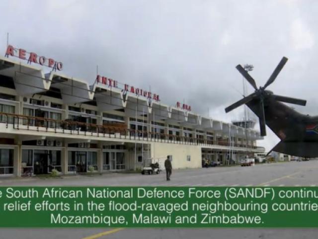 South Africa's Humanitarian Relief efforts to flood ravaged neighbours