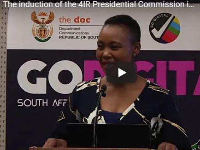 Induction of Presidential Commission on 4IR