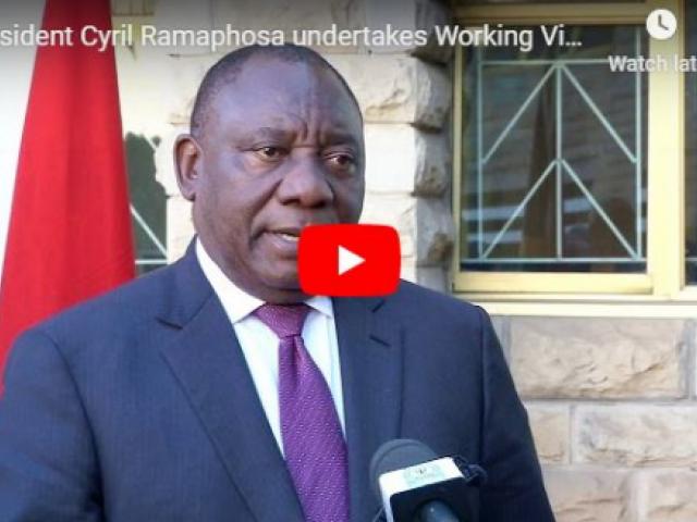 President Cyril Ramaphosa undertakes Working Visit to Kingdom of Lesotho