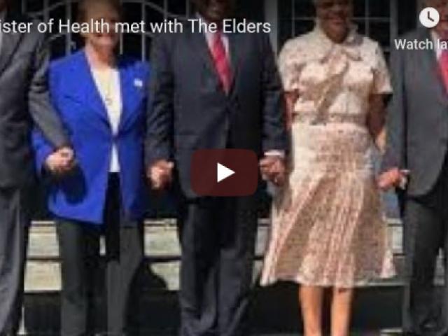 Minister of Health met with The Elders