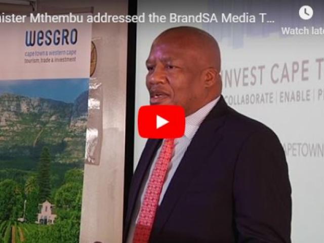 Pre-WEFA BrandSA Media Tour 