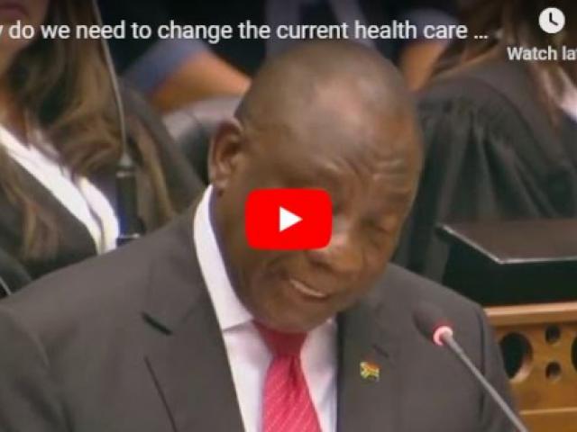 Why do we need to change the current health care system