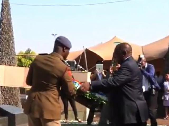 President Ramaphosa commemorating the legacy of Oliver Reginald and Adelaide Tambo