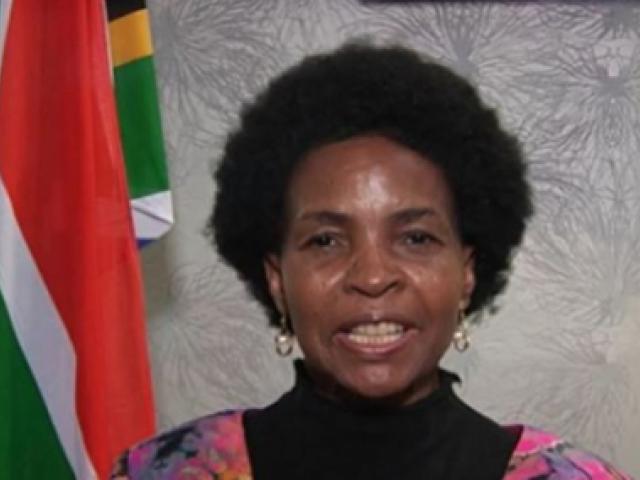 Minister Nkoana-Mashabane delivers a message on Disability Rights
