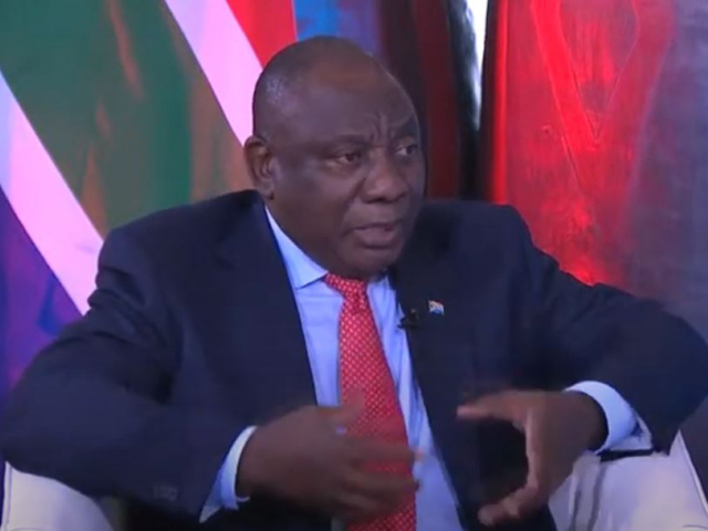 SABC interview with President Cyril Ramaphosa during the South Africa Investment Conference