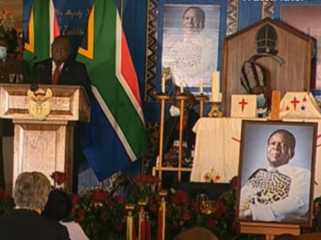 Special Official Funeral Service for His Majesty King Goodwill Zwelithini KaBhekuzulu