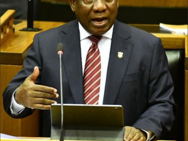 President Cyril Ramaphosa responds to oral questions in the National Assembly