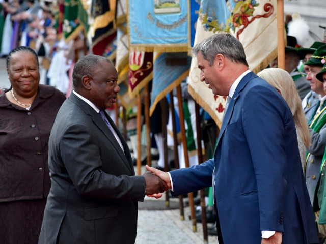 President arrives in Munich for G7 Leaders' Summit