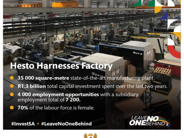 Launch of the Hesto Harnesses manufacturing facility