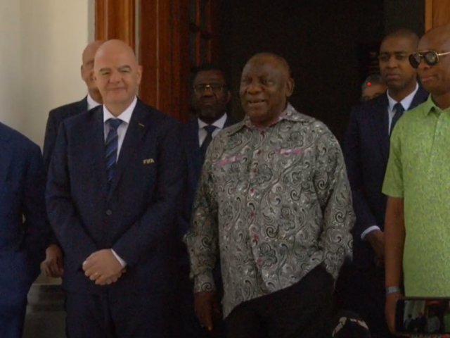 President Ramaphosa meets with CAF and FIFA