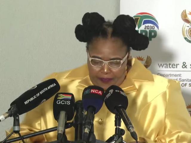 Department of Water and Sanitation briefs media on its plans and priorities