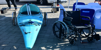 Modes of accessibility vehicles displayed at the Transport Summit.