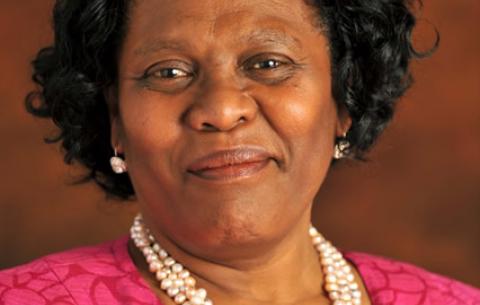 Deputy Minister of Environmental Affairs Barbara Thomson