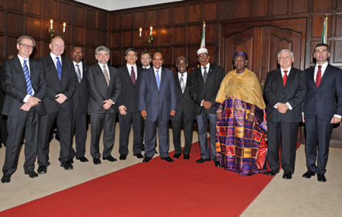 President Jacob Zuma receive Letters of Credence from Ambassadors and High Commissioners-Designate at the Sefako M Makgatho Presidential Guesthouse, Pretoria. Source DIRCO.