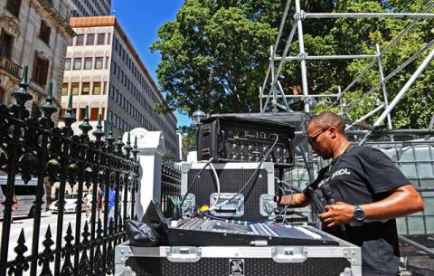 Preparations are ahead as workers get ready for the State of the Nation Address by President Jacob Zuma in Parliament: Source: GCIS
