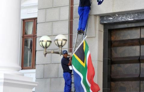 Final preparations ahead of the State of the Nation Address by President Zuma. Source: GCIS