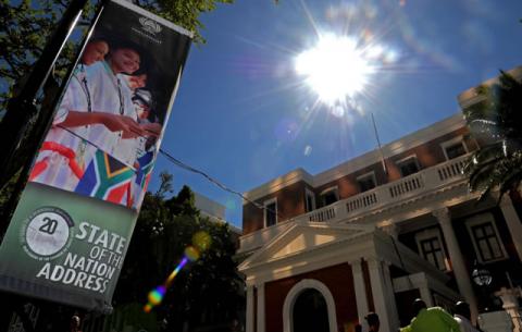 Preparations are ahead as workers get ready for the State of the Nation Address by President Jacob Zuma in Parliament: Source: GCIS