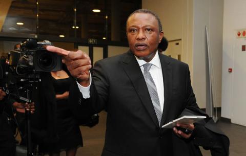 PSL chairman Irvin Khoza at Madiba memorial, FNB Stadium. Source: GCIS