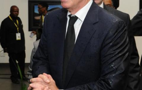 Former UK Prime Minister Tony Blair at Madiba memorial. Source: GCIS