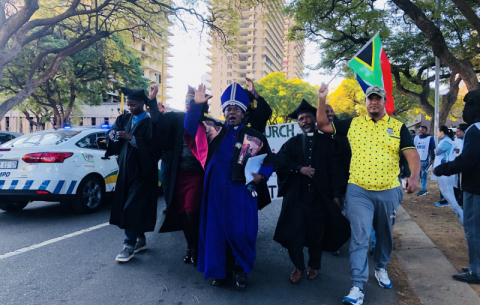 #100MenMarch
