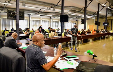 Minister in the Presidency briefs departments and entities as part of his visit to eThekwini following floods.