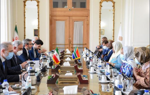Deputy Minister of International Relations and Cooperation Candith Mashego-Dlamin visits Iran