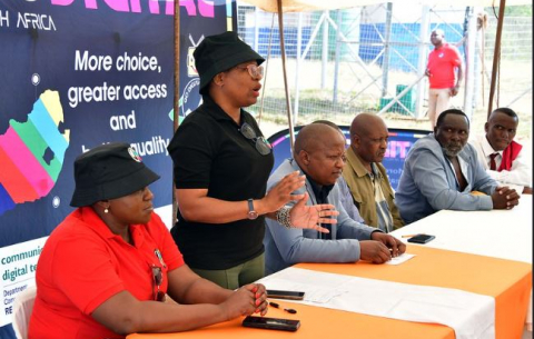 Minister Khumbudzo Ntshavheni visits KwaZulu-Natal for Digital Migration Programme
