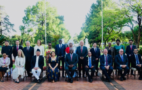 President Cyril Ramaphosa receives Letters of Credence from Heads of Mission-Designate to South Africa.