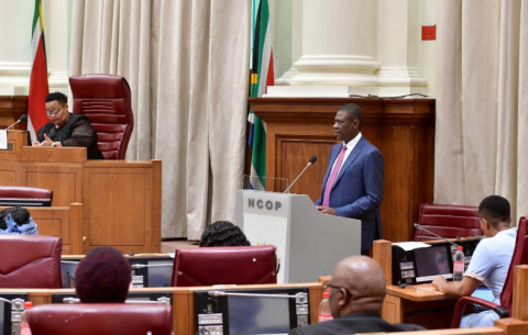 Deputy President Paul Mashatile addresses Three Sphere Planning Session of the National Council of Provinces. 