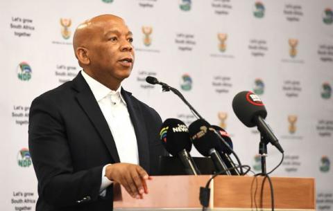 Minister Ramokgopa briefs media on the implementation of the Energy Action Plan.
