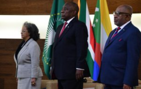South Africa and the Union of Comoros co-host the #MensConference.