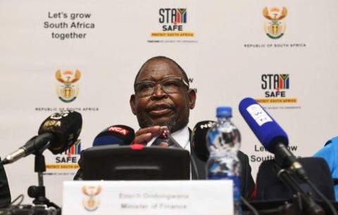 Minister Enoch Godongwana tables Medium-Term Budget Policy Statement.