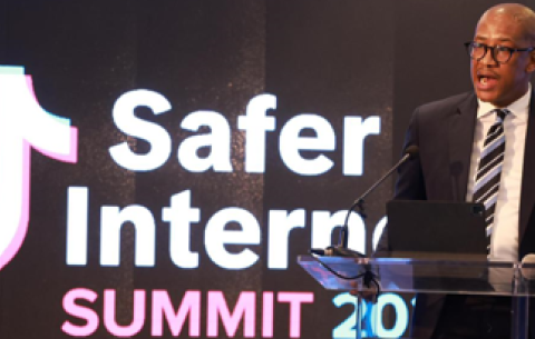 Deputy Minister in the Presidency, Kenny Morolong, at the 2026 TikTok Safer Internet Summit in Nairobi, Kenya.