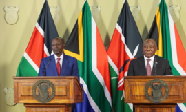 Presidents Ramaphosa and Ruto.
