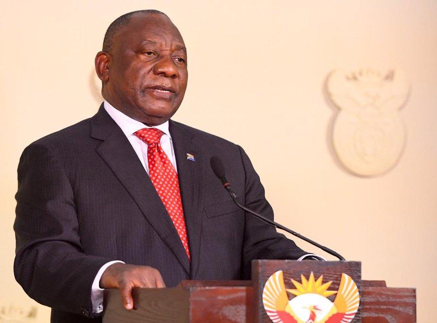 President Ramaphosa.