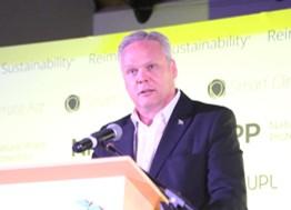 Agriculture Minister Willie Aucamp