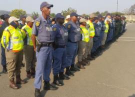 Law enforcement officers on the ground for Operation Shanela.