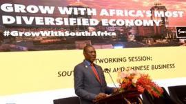 Deputy President Mashatile in Shanghai.