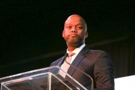 Secretary General of the African Continental Free Trade Area, Wamkele Mene.