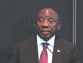 President Ramaphosa.