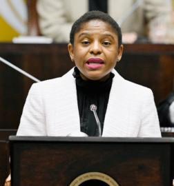 Minister Ntshavheni.