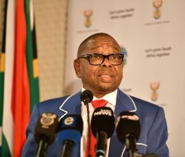 Minister Nzimande.