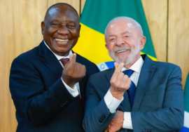 Presidents Ramaphosa and Lula during the State Visit to Brazil.