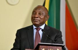 President Ramaphosa.
