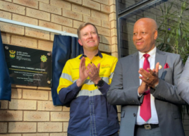 Minister Macpherson and Premier Ntuli.