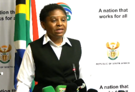 Minister Ntshavheni.